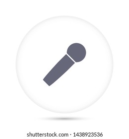 microphone vector icon eps 10 , Lorem ipsum Flat design