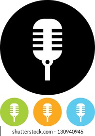 Microphone Vector icon isolated