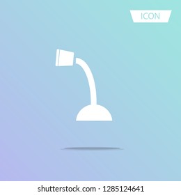 Microphone vector icon isolated on white background.