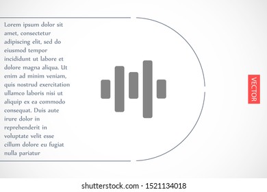 Microphone vector icon. Microphone for recording icon. the Microphone for the Studio icon. Microphone for voice recording. flat design icon.