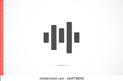 Microphone vector icon. Microphone for recording icon. the Microphone for the Studio icon. Microphone for voice recording. flat design icon.