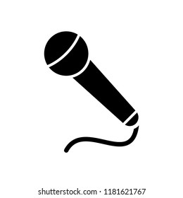 Microphone vector icon templates