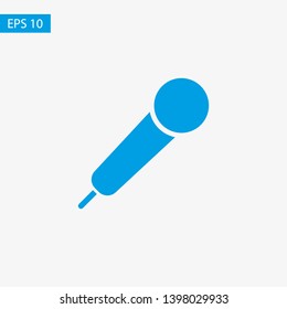 Microphone vector icon, Web design icon. Voice vector icon, Record. Microphone - recording Studio Symbol. Microphone vector icon graphic illustration