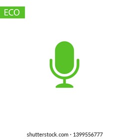 Microphone vector icon, Web design icon. Voice vector icon, Record. Microphone - recording Studio Symbol. Retro microphone icon