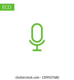 Microphone vector icon, Web design icon. Voice vector icon, Record. Microphone - recording Studio Symbol. Retro microphone icon