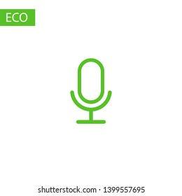 Microphone vector icon, Web design icon. Voice vector icon, Record. Microphone - recording Studio Symbol. Retro microphone icon