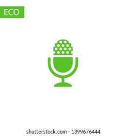 Microphone vector icon Web design vector logo