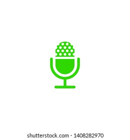 Microphone vector icon, Web design icon. Voice vector icon, Record. Microphone - recording Studio Symbol. Retro microphone icon