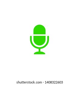 Microphone vector icon, Web design icon. Voice vector icon, Record. Microphone - recording Studio Symbol. Retro microphone icon