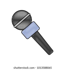microphone vector illustration