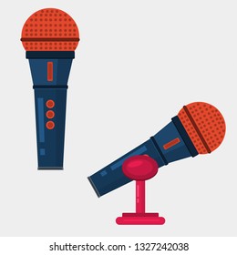 microphone vector illustration 