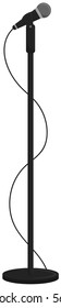 Microphone - Vector Illustration