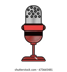 microphone vector illustration