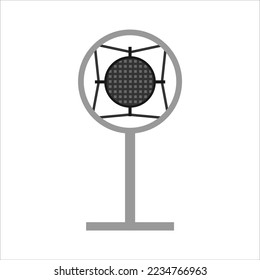Ilustración Del Vector De Micrófono Para Música