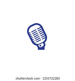 Microphone vector isolated icon