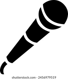 microphone vector on transparent background