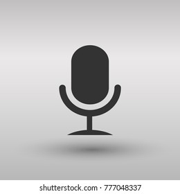 Microphone vector web Icon