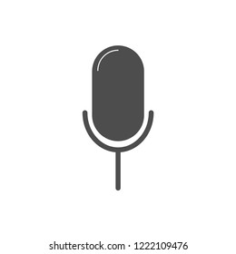 Microphone voice icon