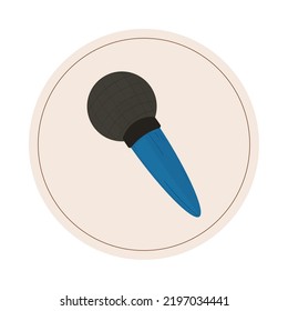 icono de voz aislado