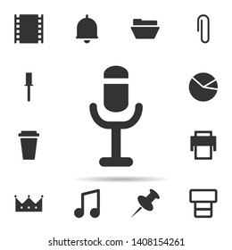 microphone voice icon. Universal set of web for website design and development, app development