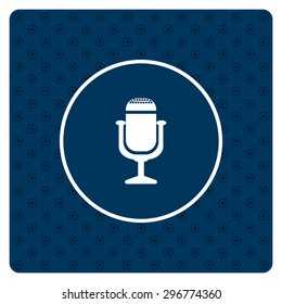 Microphone. Voice recording. icon. vector design