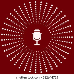 Microphone. Voice recording. icon. vector design