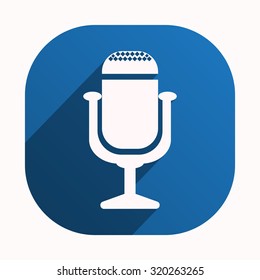 Microphone. Voice recording. icon. vector design