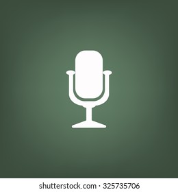 Microphone. Voice recording. icon. vector design