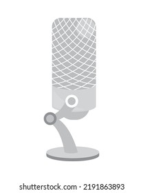 microphone voice vector icon isolated