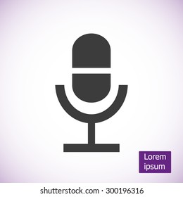 Microphone web icon