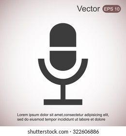 Microphone web icon