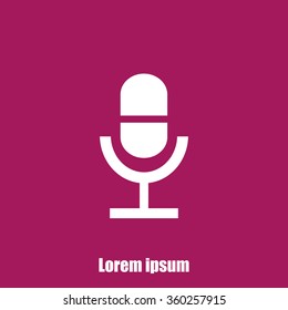 Microphone web icon