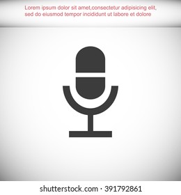 Microphone web icon