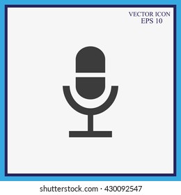 Microphone web icon
