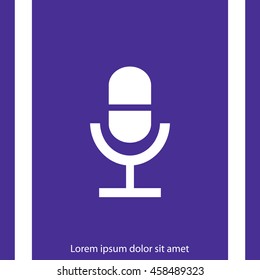 Microphone web icon