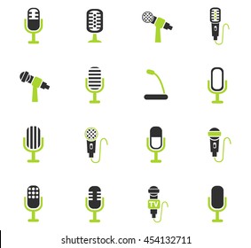 microphone web icons for user interface design