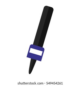 microphone wireless with dark blue support