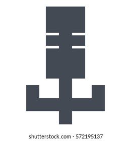 Microphone_record icon - Flat design, glyph style icon - Colored