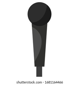 Microphones simple Illustration Clip Art vector