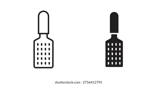 Microplane grater icon collection. Vector design pack