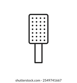 Icono de rallador de microplano. icono de vector simple.