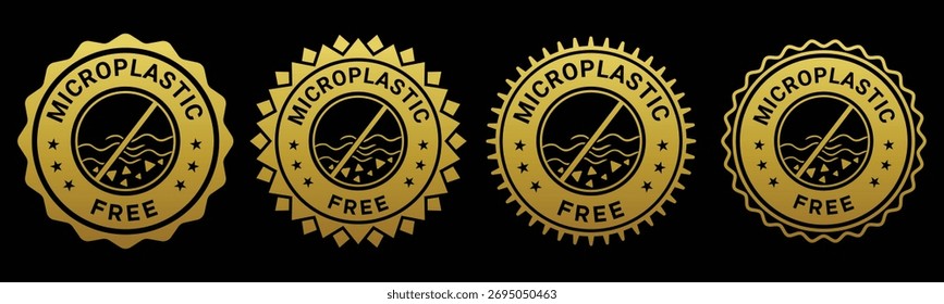 Microlastic Free Seals Logo Design für umweltfreundliche Produkte