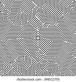 micro-plate background black and white