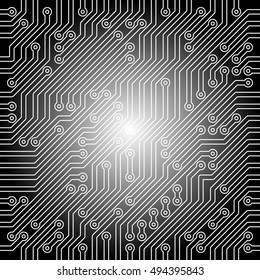 micro-plate background black and white