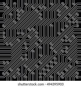 micro-plate background black and white