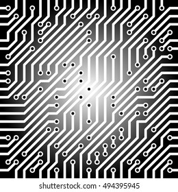 micro-plate background black and white