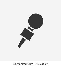 Micropohone icon illustration isolated vector sign symbol