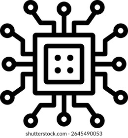 microprocessor iot microchip processor internet of things smart computer memory chip 11023