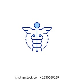microscope creative icon. From Medicine icons collection. Isolated microscope sign on white background