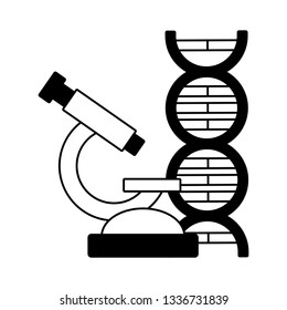 microscope dna laboratory science